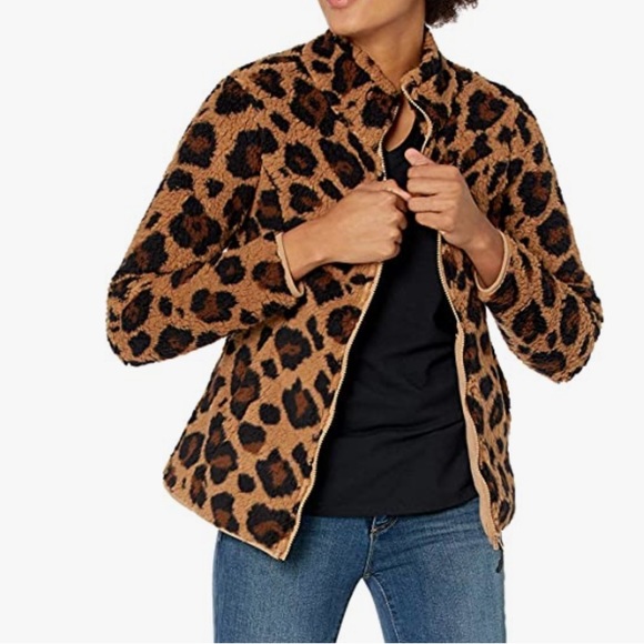 Amazon Essentials Jackets & Blazers - Women's Polar Fleece Lined Sherpa Full-Zip Jacket